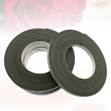 HOOWIFFY Strong Double-Sided Removable Adhesive Tape Black Plastic for Home Use and Projects
