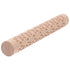 HOOWIFFY Pottery Slab Roller Embossed Rolling Pin Wooden Khaki 1Pack for Baking Cookies Artists