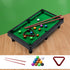 Lksixu Tabletop Pool, Mini Pool Table Table Billiards Game Set With 2 Sticks & 11 Balls Home Office Desk Stress Relief Games Children&
