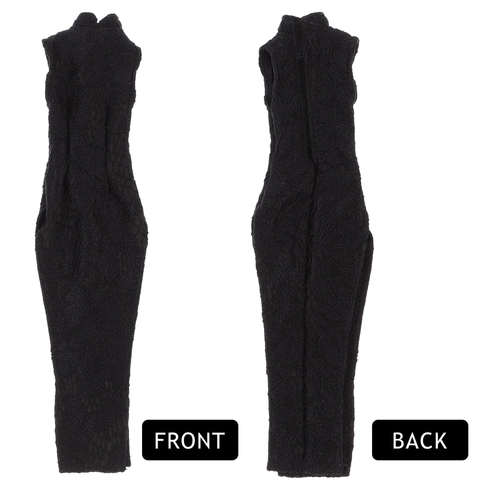 HOOWIFFY Replaceable Doll Costume Chinese Style Dress Black Cloth 1Pack
