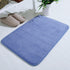 Lksixu Water Absorbent Shower Mat, Thick Bath Rugs for Bathroom Non Slip Ultra Soft Bathroom Rugs for Bathroom Floor & Tub(17 X 24in) 17" x 24" Blue