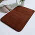 Lksixu Water Absorbent Shower Mat, Thick Bath Rugs for Bathroom Non Slip Ultra Soft Bathroom Rugs for Bathroom Floor & Tub(17 X 24in) 17" x 24" Coffee