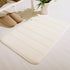 Lksixu Water Absorbent Shower Mat, Thick Bath Rugs for Bathroom Non Slip Ultra Soft Bathroom Rugs for Bathroom Floor & Tub(17 X 24in) 17" x 24" White