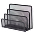 Darzheoy Mesh Desktop File Sorter Organizer, 5 Upright Section Bookshelf Organizer, Enduring File Sorter for Desk Home Office Classroom