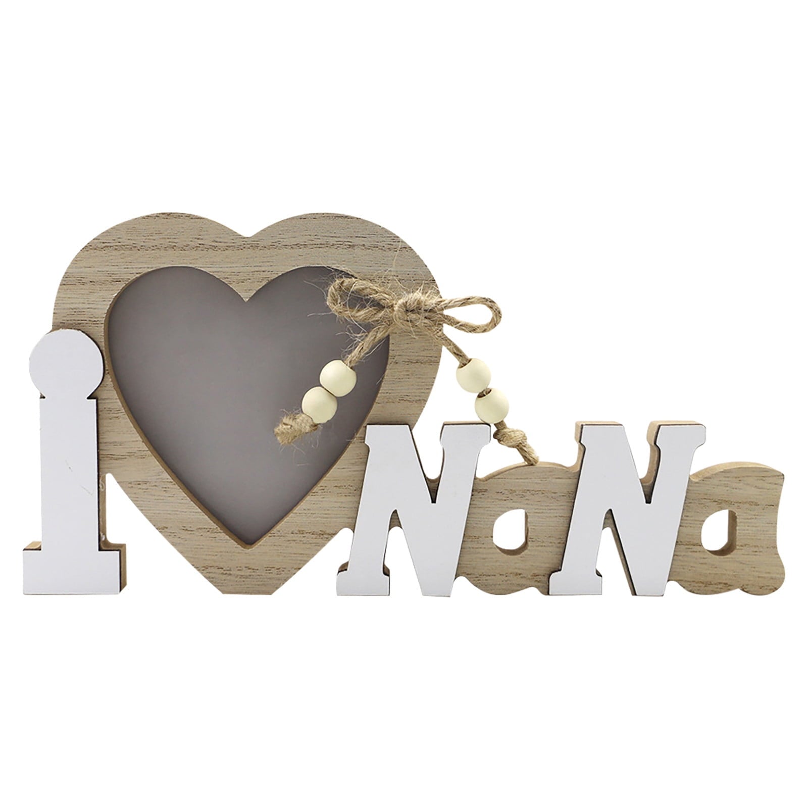Chmadoxn Mr & Mrs Love Picture Frame for Wedding,Wooden Heart Shape Wedding Decor for Reception, Ceremony and Anniversary Party Valentine'S Day Valentines Day Gifts As Show B