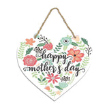 Mothers Day Gifts Chmadoxn Mothers Day Gifts for Mom Front Door Welcome Sign - Heart-Shaped Happy Mother'S Day Sign Mothers Day Decorations O