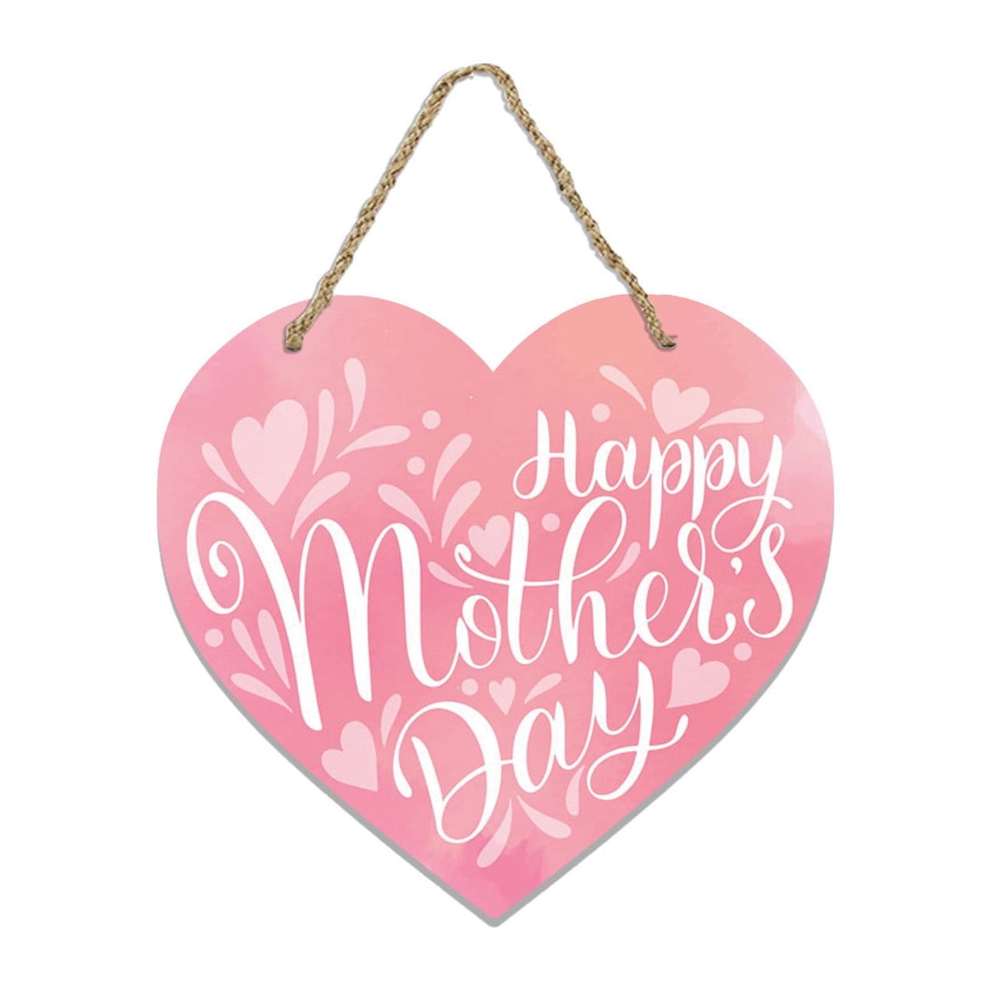 Mothers Day Gifts Chmadoxn Mothers Day Gifts for Mom Front Door Welcome Sign - Heart-Shaped Happy Mother'S Day Sign Mothers Day Decorations P