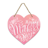 Mothers Day Gifts Chmadoxn Mothers Day Gifts for Mom Front Door Welcome Sign - Heart-Shaped Happy Mother'S Day Sign Mothers Day Decorations P