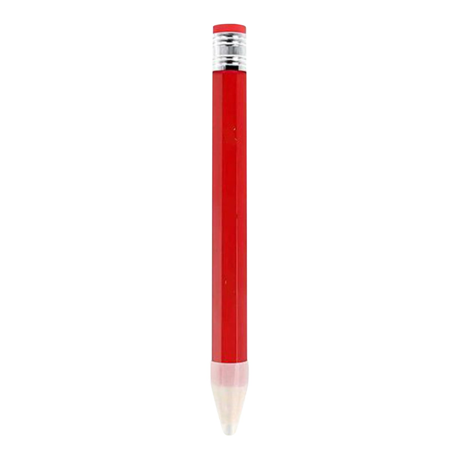 Chmadoxn Wooden Giant Pencils for Prop, Funny Big Pencil Giant Pencil 14 Inch Large Pencil for Home and Supplies, , Preers 13.8×1.4 in Red