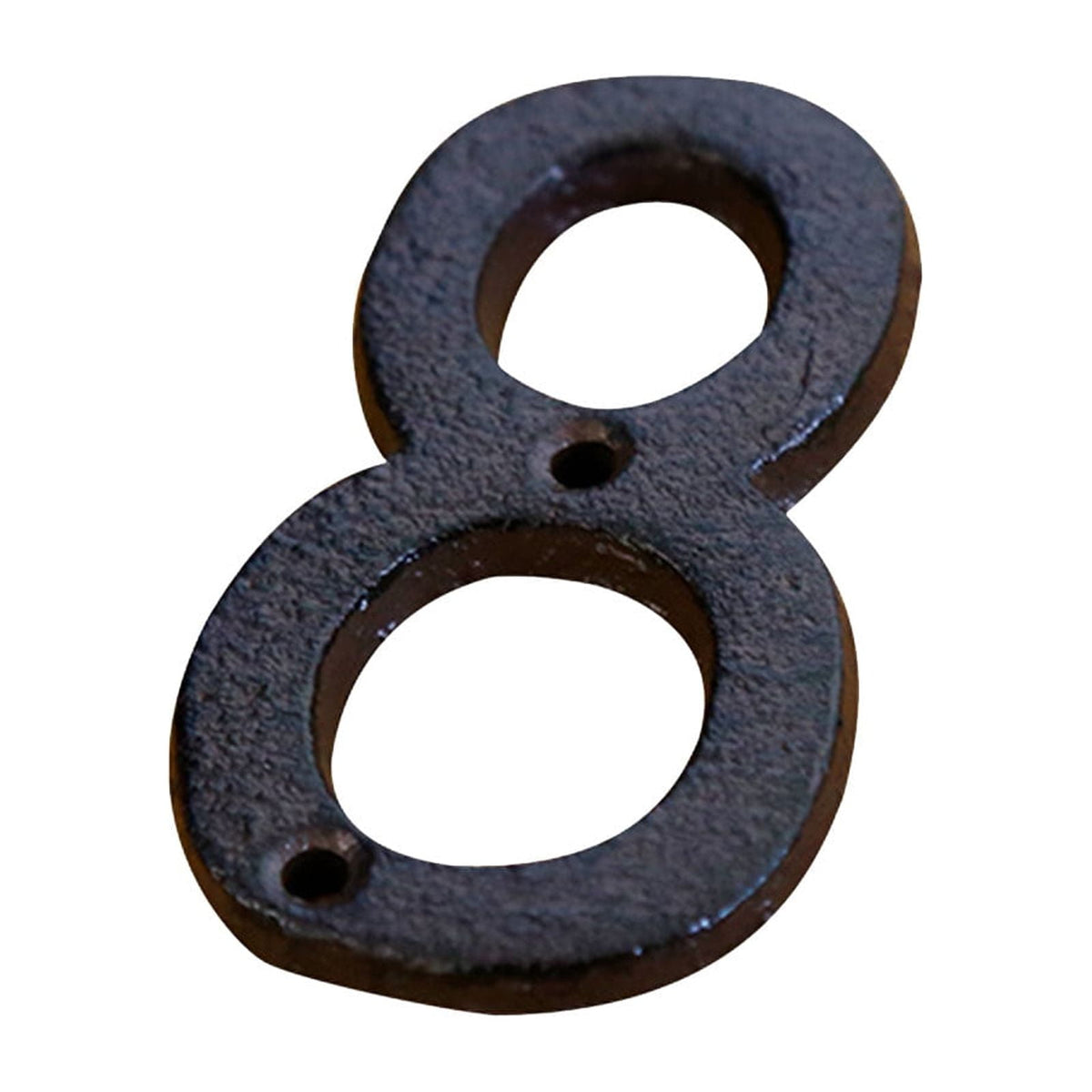 Darzheoy 3 inch Iron House Number, Iron Black House Numbers for Outside, Metal Mailbox Numbers for Outside, Home Address Numbers for House, Matching Screws I