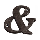 Darzheoy 3 inch Iron House Number, Iron Black House Numbers for Outside, Metal Mailbox Numbers for Outside, Home Address Numbers for House, Matching Screws L