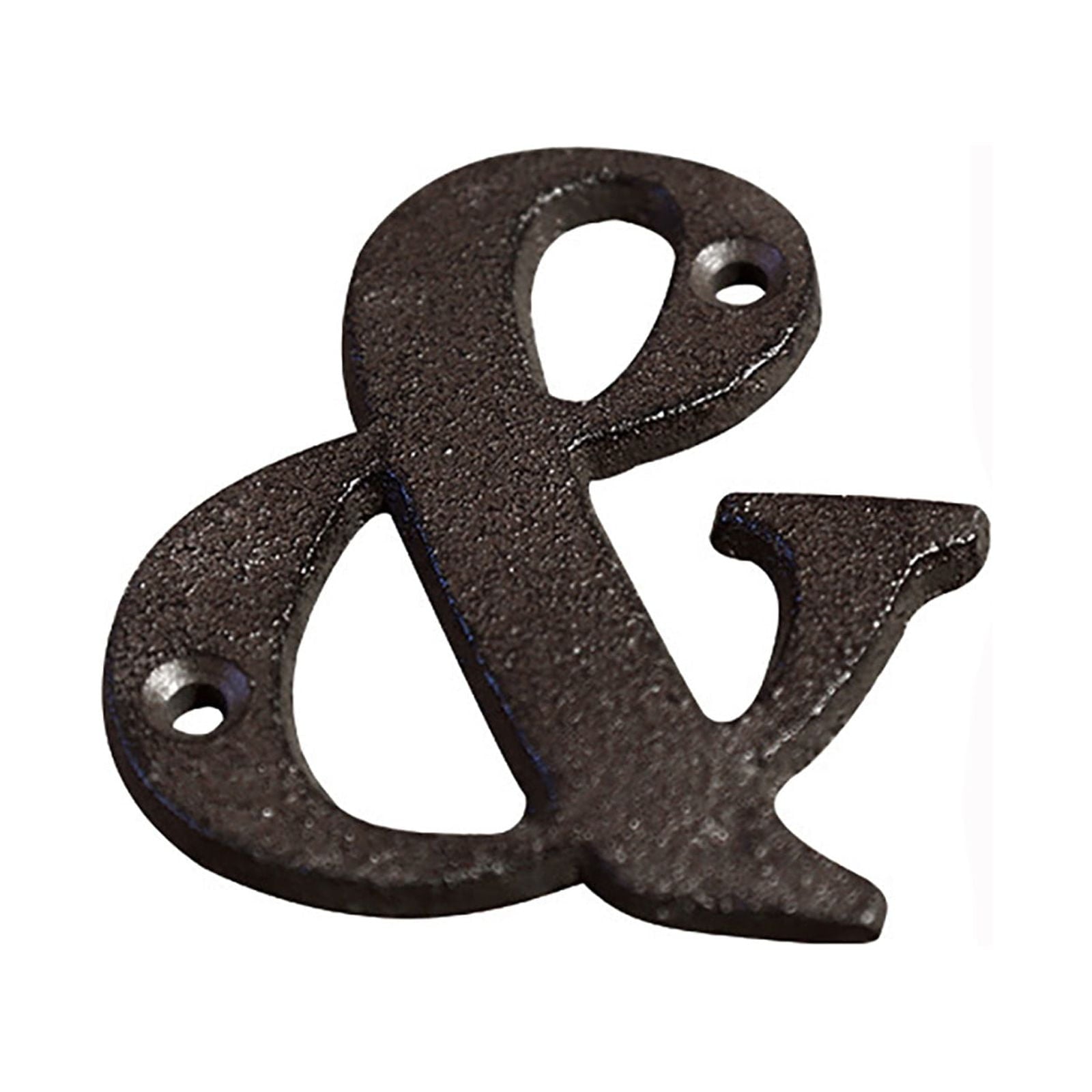 Darzheoy 3 inch Iron House Number, Iron Black House Numbers for Outside, Metal Mailbox Numbers for Outside, Home Address Numbers for House, Matching Screws L