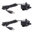 Battery Operated Submersible Water Pump for Aquarium Fountain Pond Circulating 10V USB Mini Quiet Underwater Pump