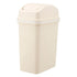 Chmadoxn Kitchen Trash Can 6 L with Lid, Plastic Tall Garbage Can Outdoor and Indoor, Large Recycle Bin and Waste Basket for Home, Office, Garage, Patio, Restaurant 6.22×9.25×12.8 in C