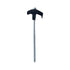 Chmadoxn Tent Stakes Heavy Duty, 8 Inch Screw in Tent Stakes, Ground Anchors Screw in, Tent Pegs Camping Stakes, Metal Threaded Tent Spikes 8 pc White