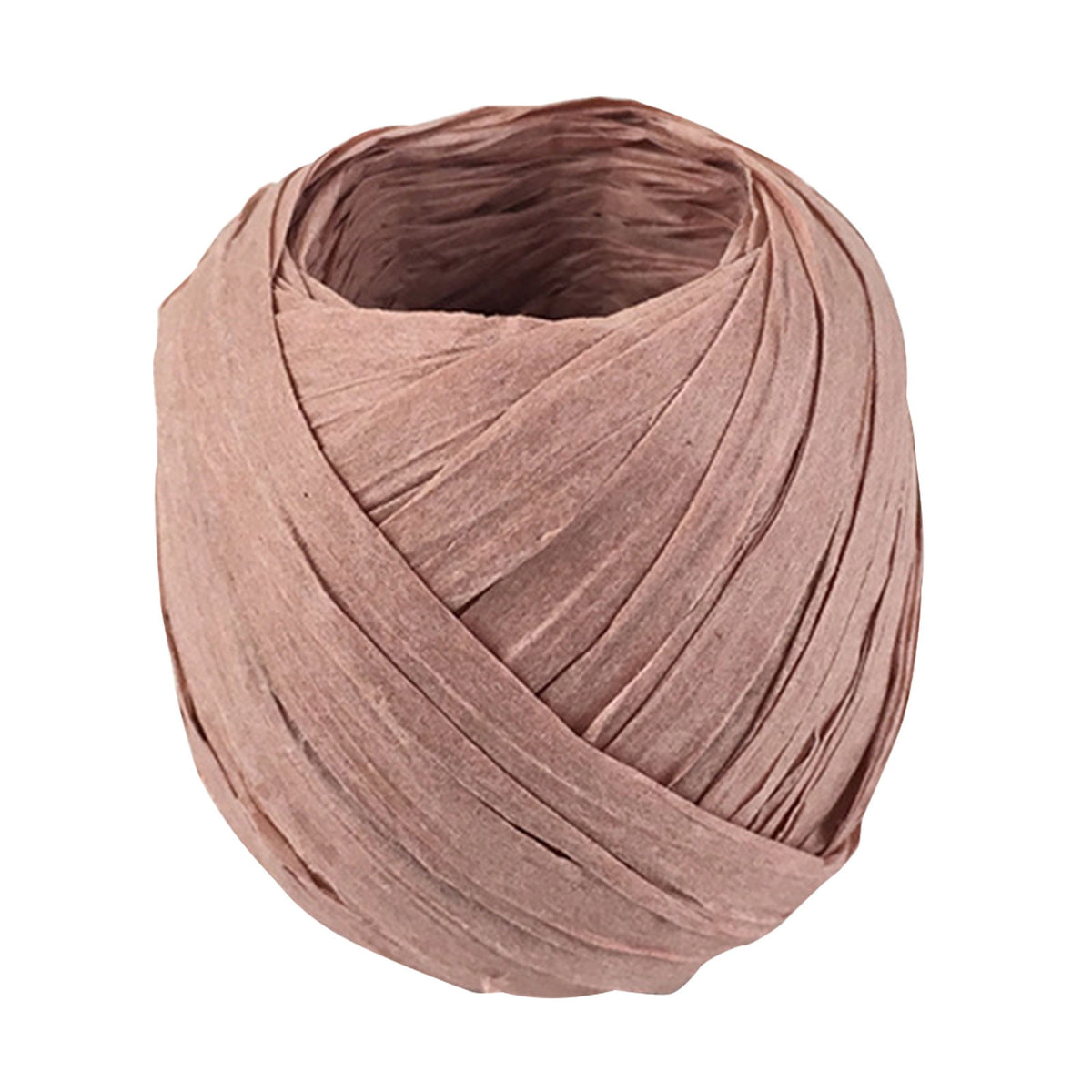Darzheoy Raffia Ribbon, 787 inches Raffia Ribbon for Gift Wrapping, Raffia Yarn for Crocheting, Raffia Paper Ribbons for Craft, Packing Paper Twine Ribbon 1/5 Inch Width Pink