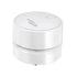 Back to School Chmadoxn Desk Vacuum Cleaner, 360 Degree Rotating Design, Mini Table Vacuum Improved Details USB Cordless Vacuum, Sucks up Tiny Items Crumbs for Desktop Drawer Countertop 2.5×3.2 in White