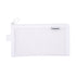Kdkad Transparent Mesh Pencil Case, Pencil Pouch, Clear Makeup Bags, Nylon Mesh Pen Pouch with Zipper Pencil Case Stationery Storage Bag for Home Office Supplies Cosmetics Travel Accessories 8.3×4.7 in White
