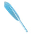 Darzheoy Feather Ballpoint Pens Black Ink Natural Feather Quill Ballpoint Pen for Office, Retro Quill Writing Wedding Sign Pen Blue