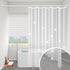 Kdkad Shower Curtain, 31.5×71 Inch Shower Curtain Liner, Waterproof Plastic Shower Liner, Cute Lightweight Shower Curtain for Bathroom 71×47.2 in C