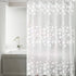 Kdkad Shower Curtain, 31.5×71 Inch Shower Curtain Liner, Waterproof Plastic Shower Liner, Cute Lightweight Shower Curtain for Bathroom 47.2×71 in F