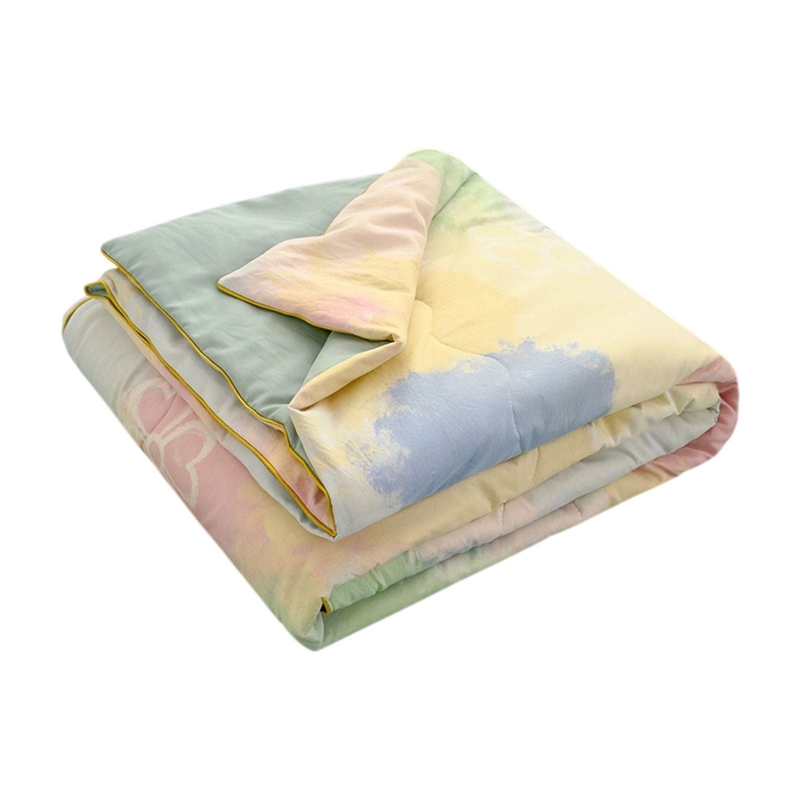AYktou Reversible Patchwork Quilts Queen Size, 78.74x59.05in Lightweight Plaid Bedspreads Coverlets Quilt Bedding Blanket for All Seasons #O - Multicolor - 59*79"