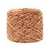 Chmadoxn DIY Velvet Chenille Yarn,Bulky Luxury Chenille Yarn for Crochet Hat Scarf Brown