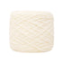 Chmadoxn DIY Velvet Chenille Yarn,Bulky Luxury Chenille Yarn for Crochet Hat Scarf White
