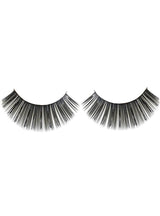Long Black False Eyelashes with Tinsel Highlights