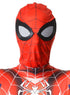 Spider Hero Mens Red and Black Costume Mask