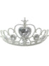 Jewelled Silver Girls Princess Costume Tiara