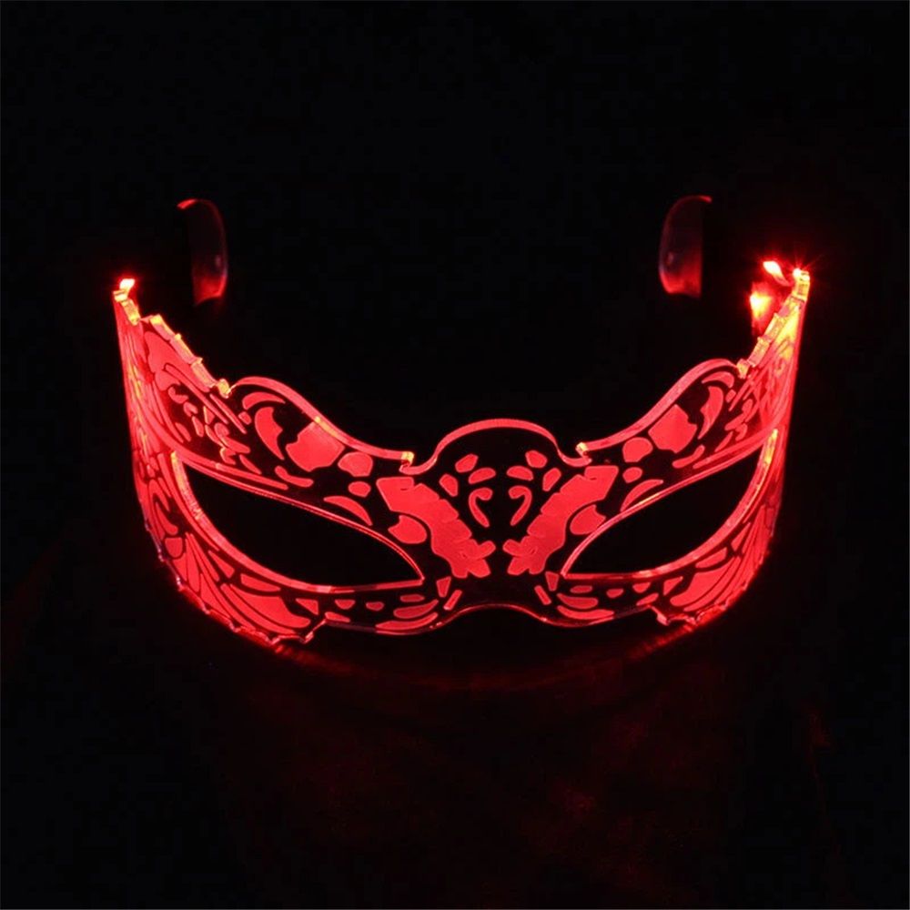 Light Up Glasses For Parties Led Glasses For Kids Adult Masquerade Mask Cosplay Costume,Rave Accessories,Gifts 2pcs