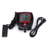 Bicycle Speedometer Odometer Wireless Cycling Computers Waterproof Cycle Bike Computer with LCD Display & Multi-Functions