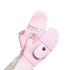 Heated Gloves for Women, Upgraded Smart Thermostatic Electric Heated Fingerless Gloves Rechargeable for Women Men, Winter Hand Warmer for Work Cycling Skiing Outdoor Snow (Pink)