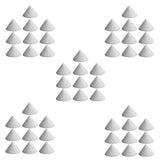 50 Pieces Pottery Kiln Nails Ceramic Refractory Support Nails High Temperature Cone Support Nails Reusable Resistant Pottery Tools Kiln Tool