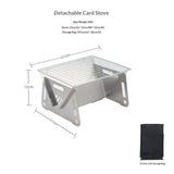 Mini Portable Charcoal Grill,Small BBQ Grill Tabletop Fire Pit for Camping Patio Outdoor Stainless Steel Camping Folding Barbecue Grills Grills