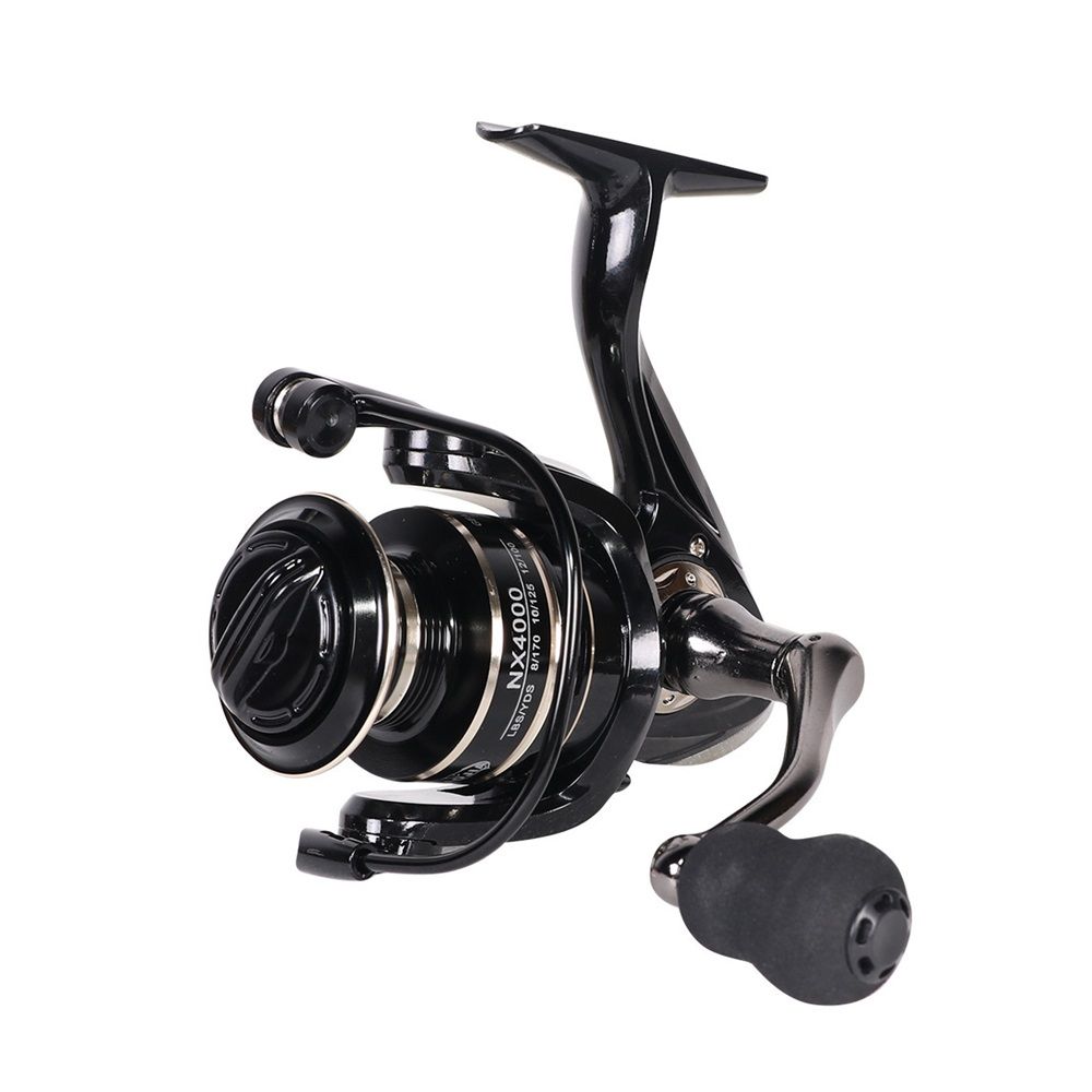 Fishing Reel, Front Drag  Fishing Reel Spinning Reels Metal Spool and Handle for Saltwater and Freshwater Fishing