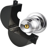 Door Knob Lockout Device, Cover to Disable The Doorknob/Faucet/Valve, Prevents Turning of Door Knob and Access to Keyhole, Prevents Operating The Knob (Without Padlock)