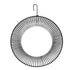 Peanut Wreath Bird Feeder 16 Inch, Rust & Waterproof, Solid Steel Durables Whole Peanut Wild Bird Feeder  black