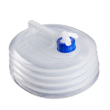 Collapsible Water Container, 3LPortable Folding Water Carrier with Tap, BPA Free Water Carrier Tanks - Water Storage for Camping, Hiking, Climbing, Outdoor, Fishing, Travel