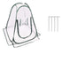 Pop Up Greenhouse Cover Flower House Mini Gardening Plant Flower Sunshine Room Room,Backyard PVC Greenhouse Cover for Cold Frost Protector Gardening Plants(70*70*80cm)