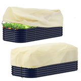 Plant Covers Freeze Protection, Winter Frost Blanket for Flower Pot Plants, Reusable Outdoor Plant Covers Freeze Protection, with Drawstring2 pcs(80x60x40cm)