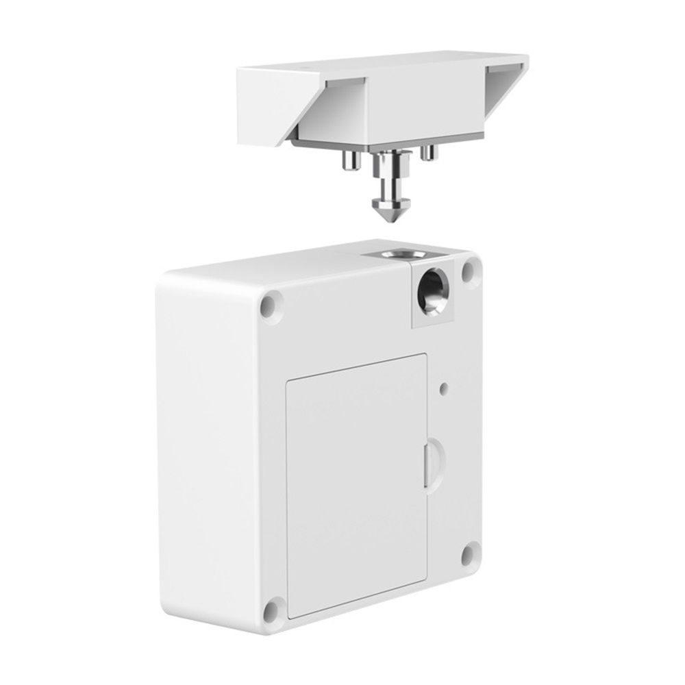 Drawer Lock  Works , Smart Cabinet Locks  Hidden Magnetic Lock Locker, for Secret Storage Compartment Furniture,NFC Wooden Cupboard Wardrobe