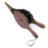 Indoor and outdoor camping barbecue wooden blower hand corrugated pipe pump pit barbecue tool accessories brown (30 * 13)