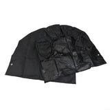 Tire Covers Set of 4 - UV Resistant Trailer Wheel Covers for Camper, SUV, Jeep, Trucks, Trailers and RV, Universal Tire Fits 27"-29" Inch Tire, Black