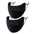 2 pack UV Face Covering UPF 50+ Women Breathable Mask Sun Protection Reusable Outdoor, Protection Golf Sports Face Mask for Women (black)