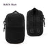 2 pack Dog Treat Pouch Pet Trainning Waist Bag Portable Food Snack Small Item Storage Holder Bag Hook Design Pet Training Reward Pouch Bait Sack Mini Puppy Snack Carrier Container Pockets (BLACK)