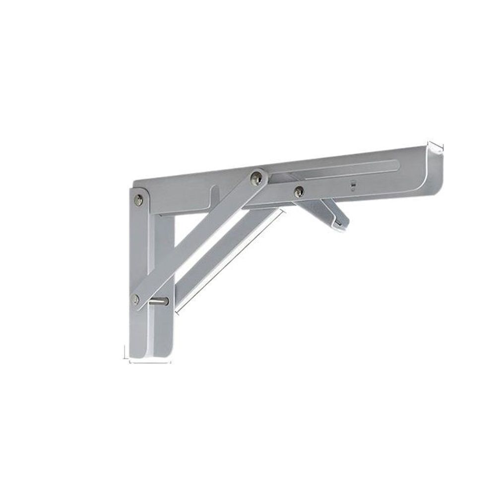 Folding Shelf Brackets Hinges 2 Pcs,Drop Leaf Hinges,Wall Drop Leaf Table Hinge,90 Degree Self-Locking Folding Hinge,Loating Shelves Brackets（12 Inch）