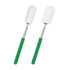2 pack Telescoping Sponge Pottery, Retractable Clay Tool Sponges on Stick Extend up to 27.9in Telescoping Sponge Sticks for Pottery (Green)