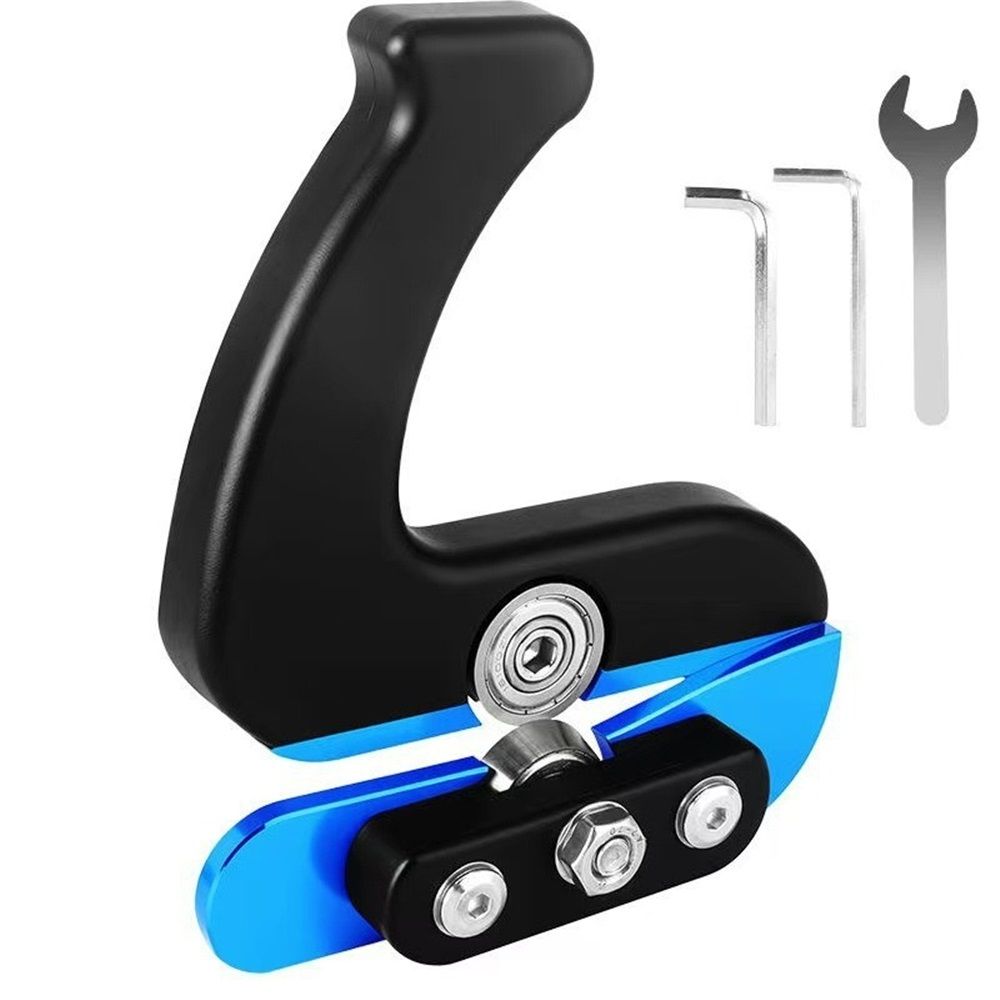 Edge Banding Cutter - Dual Offset Bearings for Precision Trim, Excess Material Cutter for Box/Melamine/Vinyl Laminate